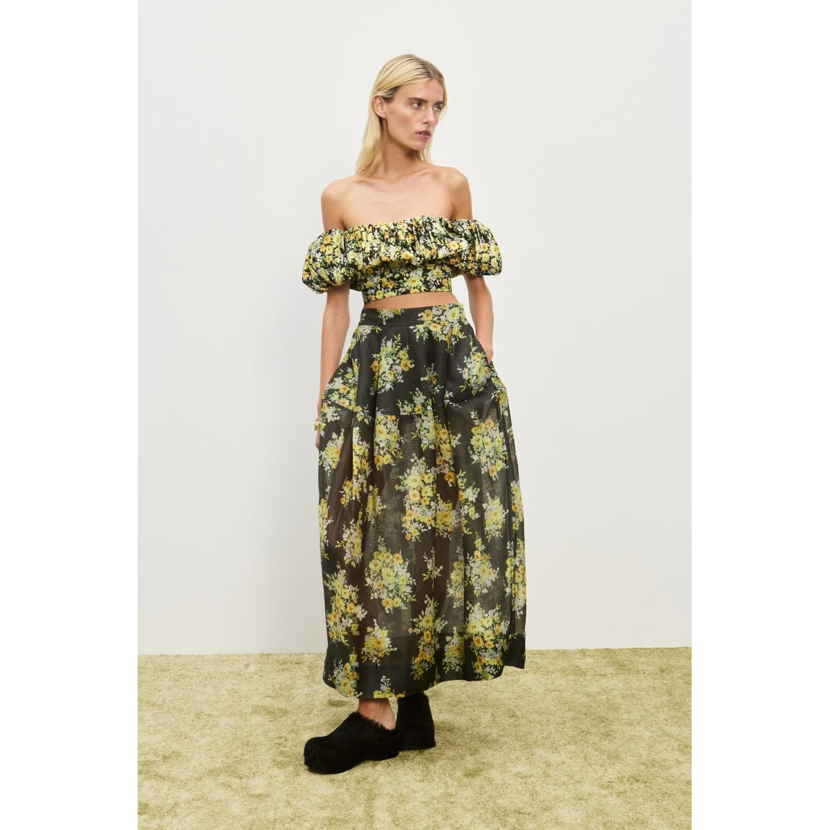 Alemais Contemporary Wardrobe Skirt Nina Skirt — designer powerwear from Coveti