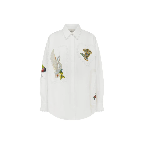 Alemais Contemporary Wardrobe Dress_Sd Montie Shirtdress — designer powerwear from Coveti