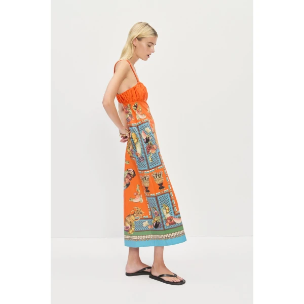 Alemais Contemporary Wardrobe Dress_Midi Rocco Midi Dress — designer powerwear from Coveti