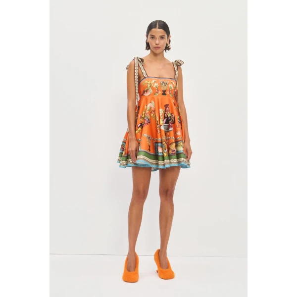 Alemais Contemporary Wardrobe DressMini Rocco Mini Sundress — designer powerwear from Coveti