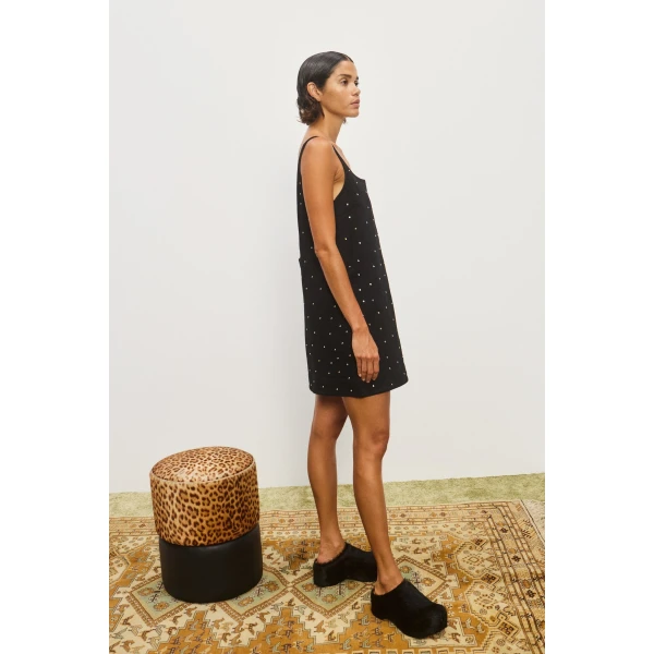 Alemais Contemporary Wardrobe Dress_Mini Simona Denim Mini Dress — designer powerwear from Coveti