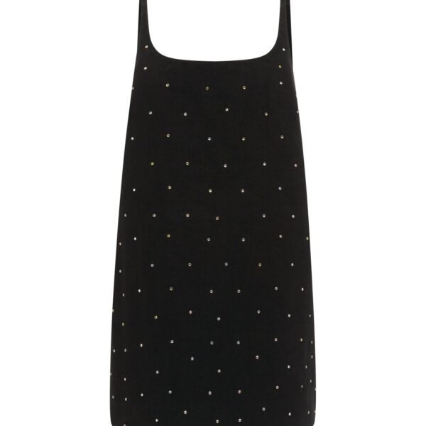 Alemais Contemporary Wardrobe Dress_Mini Simona Denim Mini Dress — designer powerwear from Coveti