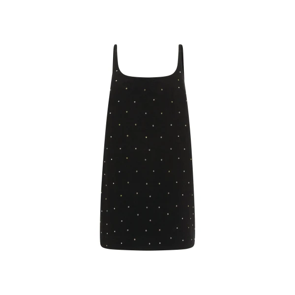 Alemais Contemporary Wardrobe Dress_Mini Simona Denim Mini Dress — designer powerwear from Coveti