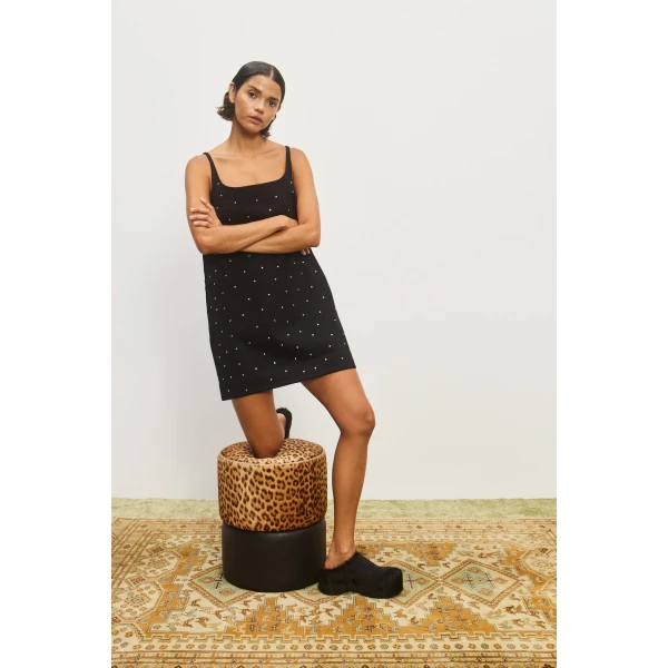Alemais Contemporary Wardrobe DressMini Simona Denim Mini Dress — designer powerwear from Coveti