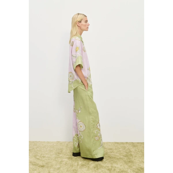 Alemais Contemporary Wardrobe Dress_Sd Montie Shirtdress — designer powerwear from Coveti