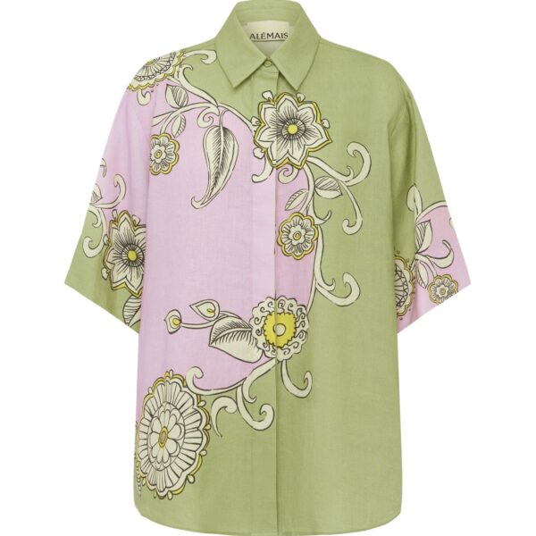 Alemais Contemporary Wardrobe Shirt Sora Shirt — designer powerwear from Coveti