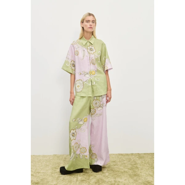 Alemais Contemporary Wardrobe Shirt Sora Shirt — designer powerwear from Coveti