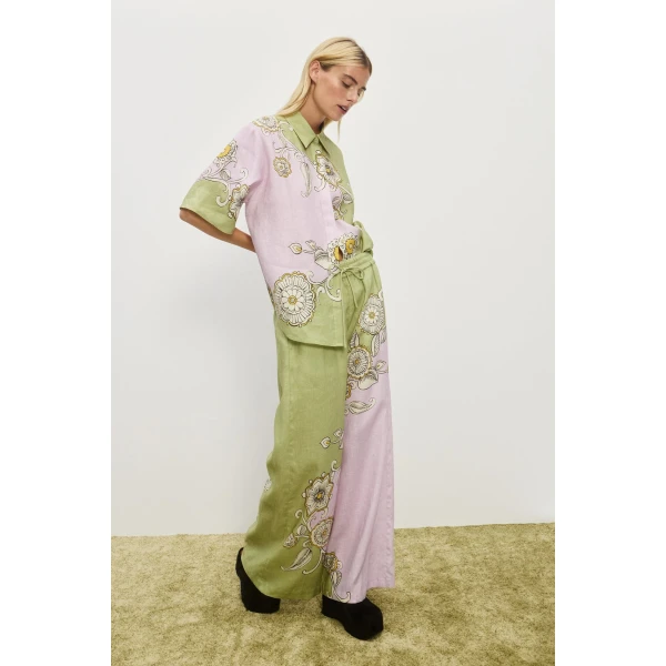 Alemais Contemporary Wardrobe Shirt Sora Shirt — designer powerwear from Coveti