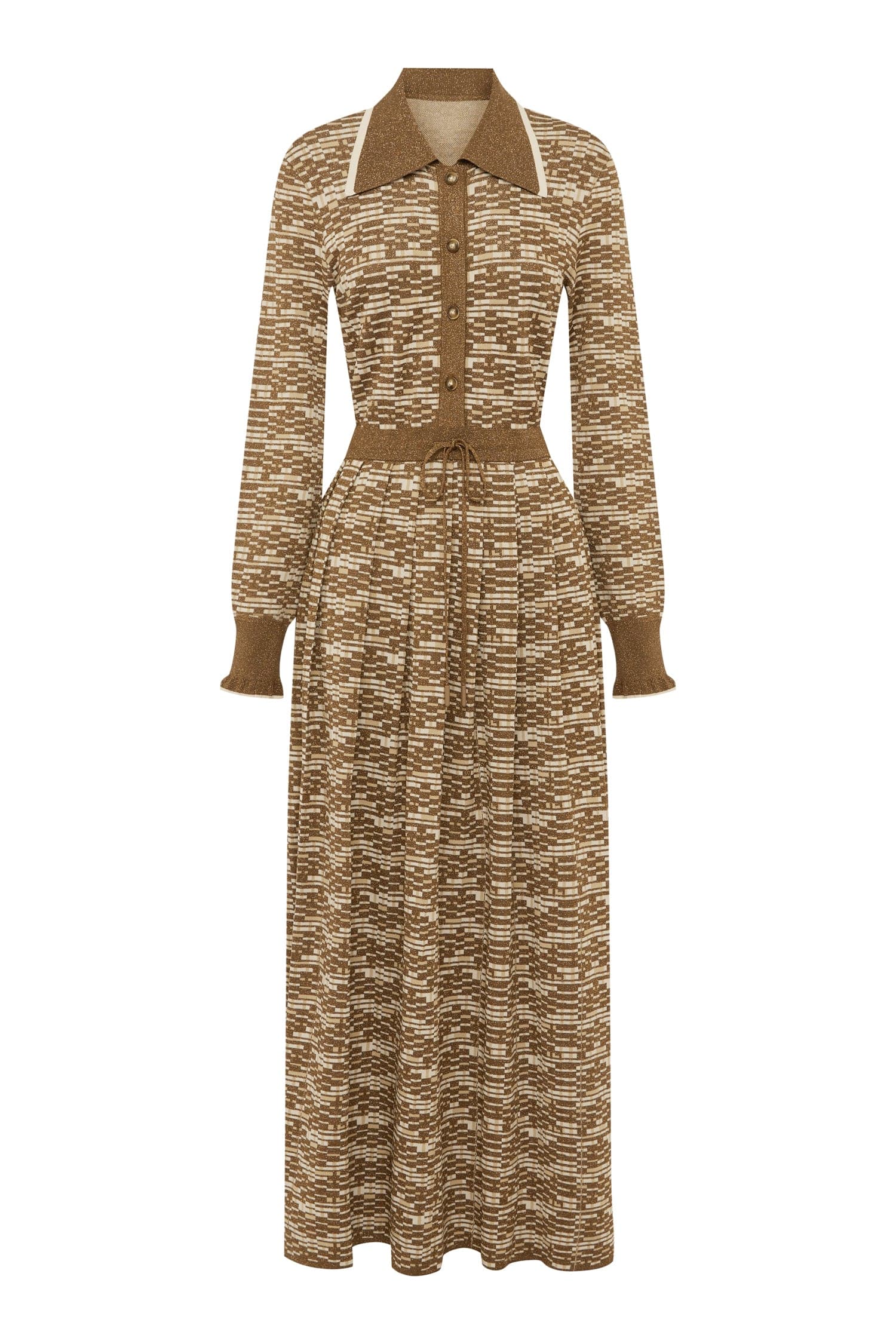 Alemais Stefanie Knit Shirtdress