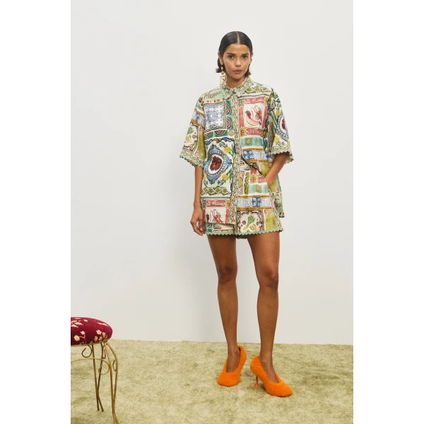 Alemais Contemporary Wardrobe Shirt Tommasina Shirt — designer powerwear from Coveti