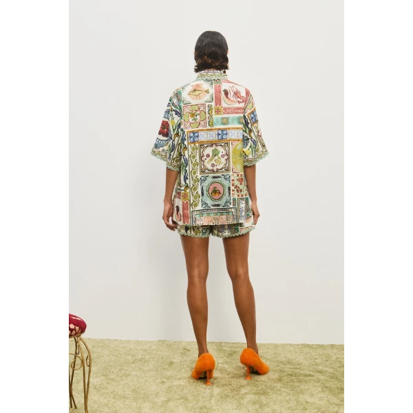 Alemais Contemporary Wardrobe Shirt Tommasina Shirt — designer powerwear from Coveti