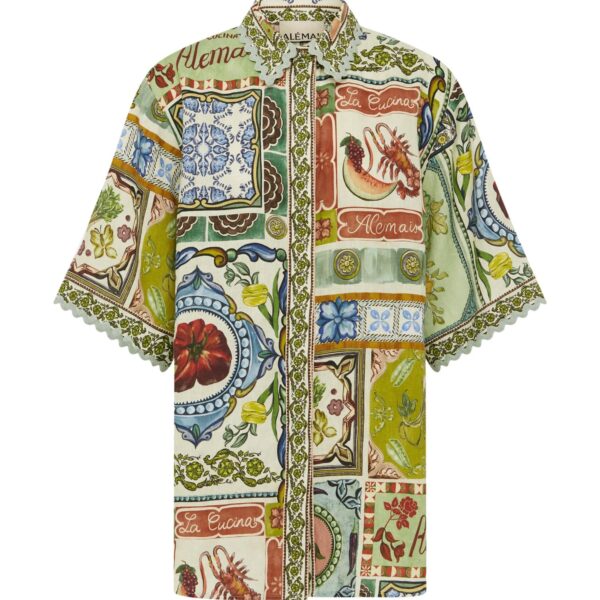 Alemais Contemporary Wardrobe Shirt Tommasina Shirt — designer powerwear from Coveti