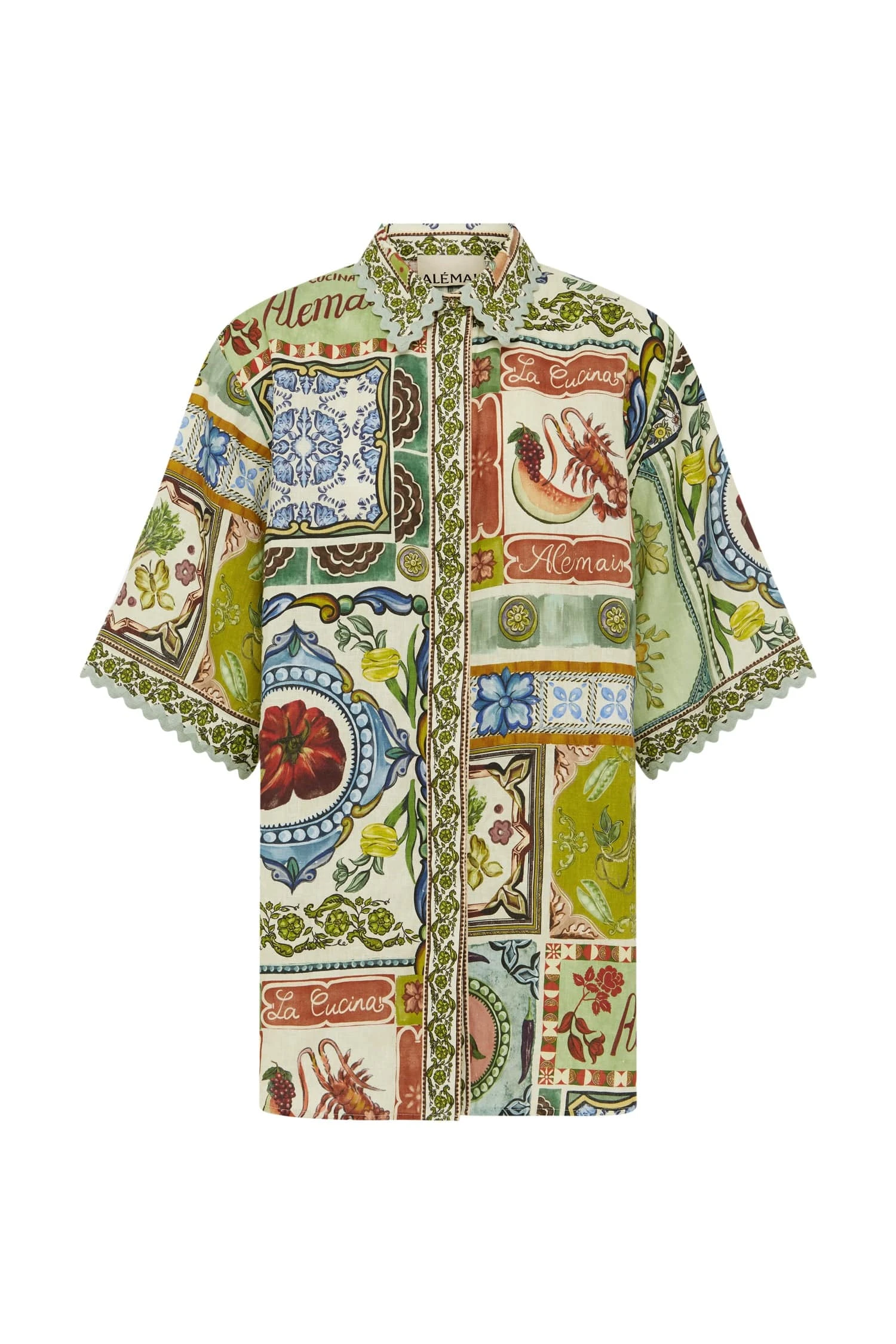 Alemais Alemais Contemporary Wardrobe Shirt Tommasina Shirt — designer powerwear from Coveti