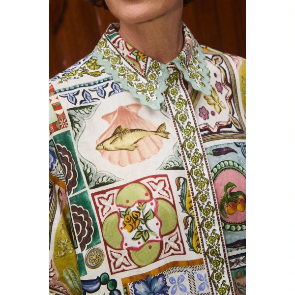Alemais Contemporary Wardrobe Dress_Sd Tommasina Shirtdress — designer powerwear from Coveti