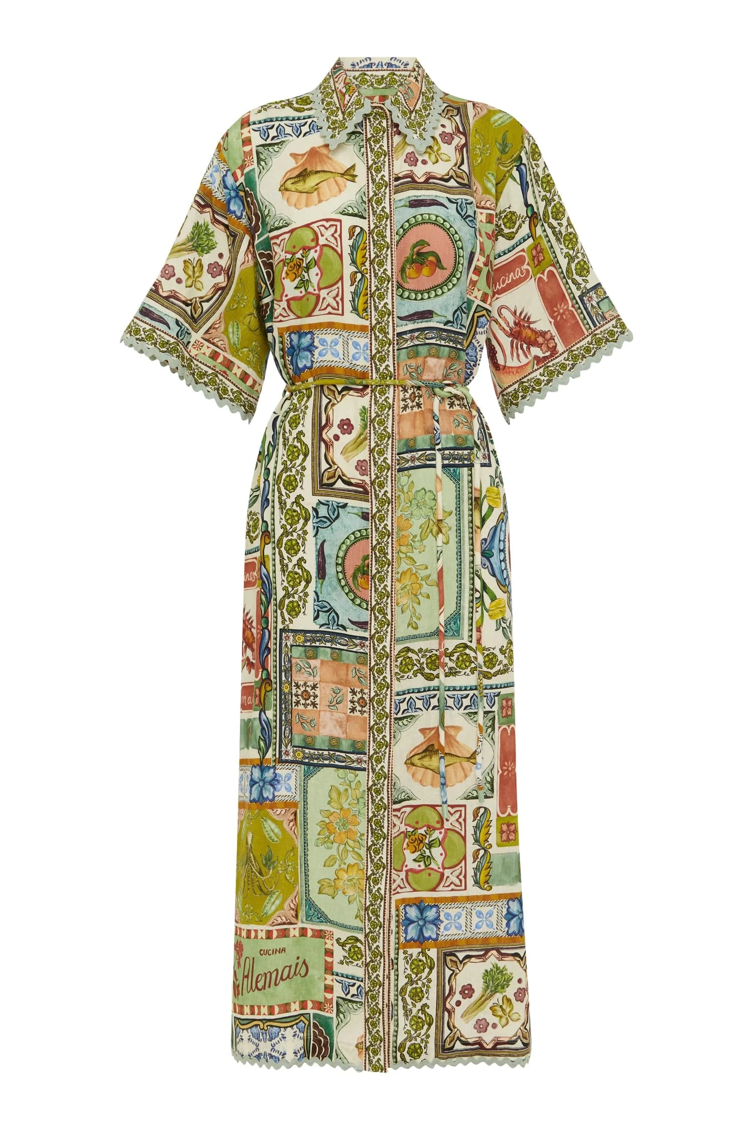 Alemais Alemais Contemporary Wardrobe Dress_Sd Tommasina Shirtdress — designer powerwear from Coveti