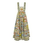 Alemais Contemporary Wardrobe Dress_Midi Tommasina Summer Dress — designer powerwear from Coveti