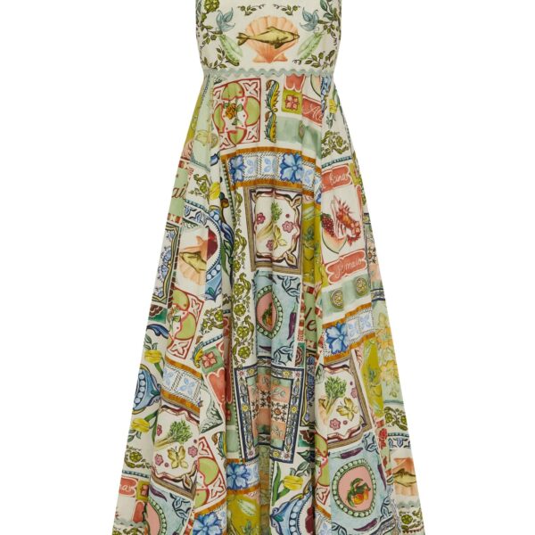 Alemais Contemporary Wardrobe Dress_Midi Tommasina Summer Dress — designer powerwear from Coveti