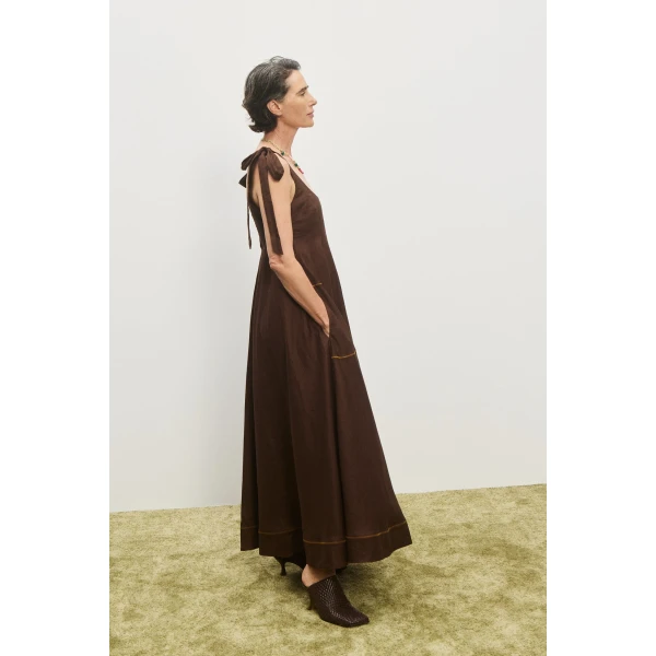 Alemais Contemporary Wardrobe Dress_Sd Montie Shirtdress — designer powerwear from Coveti