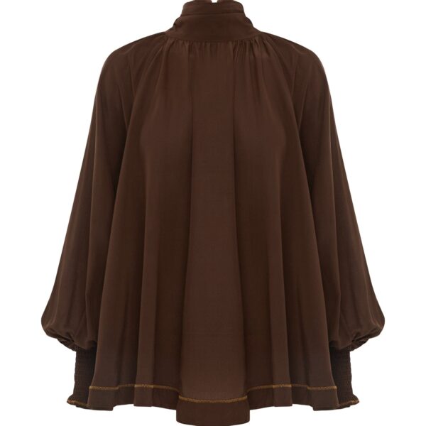 Alemais Contemporary Wardrobe Top Vito Blouse — designer powerwear from Coveti