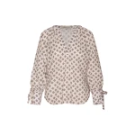 Andres Otalora luxury designer Top with bold silhouette in linen