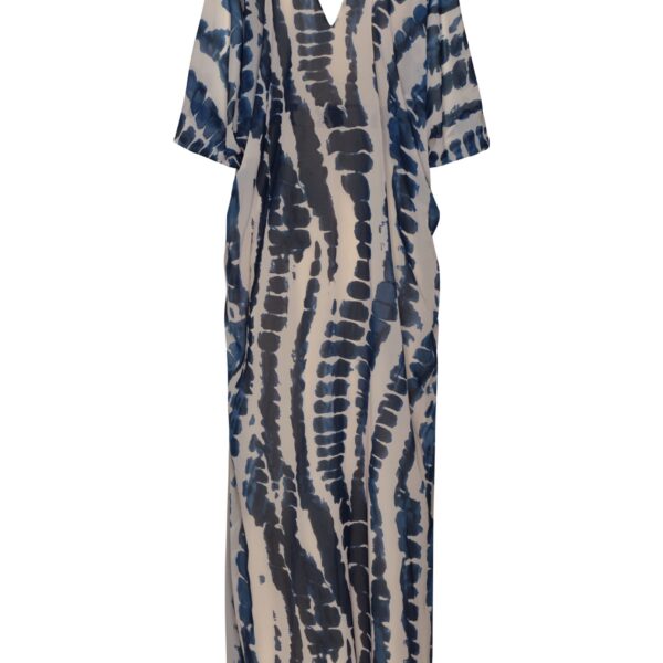 Andres Otalora luxury designer Dress with bold silhouette in linen