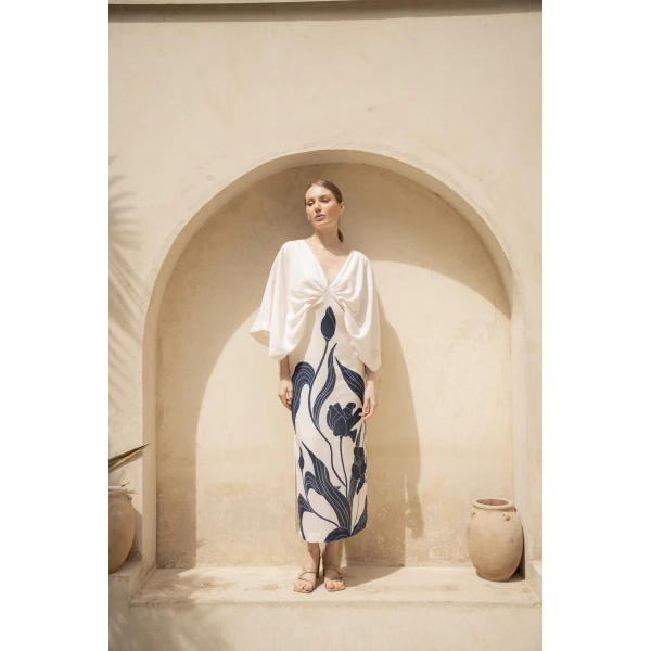 Andres Otalora Doble Flor Dress, view 2