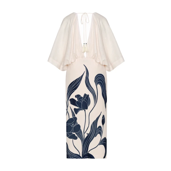 Andres Otalora Doble Flor Dress, view 3
