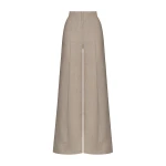 Andres Otalora luxury designer Pant with bold silhouette in linen
