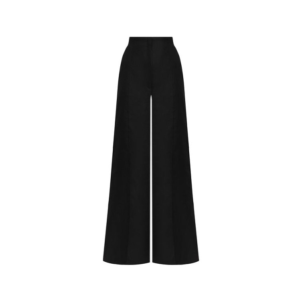 Andres Otalora luxury designer Pant with bold silhouette in linen