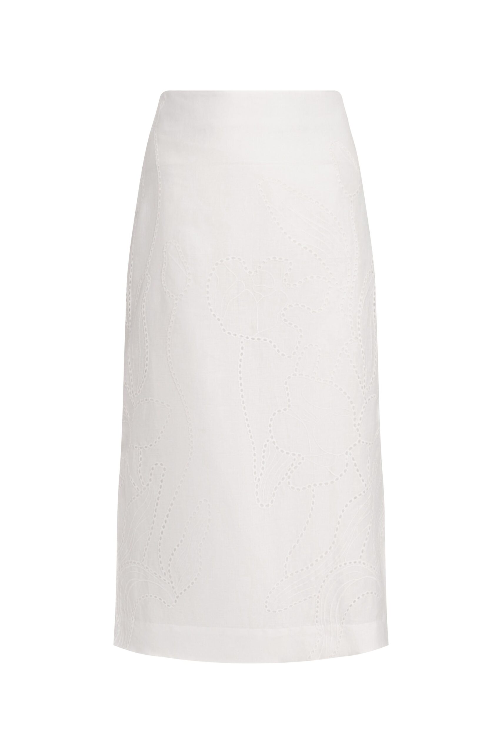 Andres Otalora luxury designer Skit with bold silhouette in linen