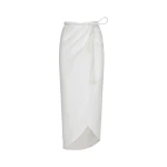 Andres Otalora Colombian Designer Skit - Luxury Womenswear Andres Otalora luxury designer Skit with bold silhouette in linen