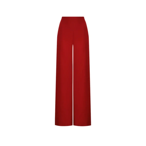 Andres Otalora luxury designer Pant with bold silhouette in linen