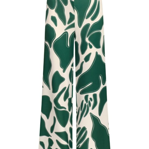 Andres Otalora luxury designer Pant with bold silhouette in linen