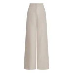 Andres Otalora luxury designer Pant with bold silhouette in linen