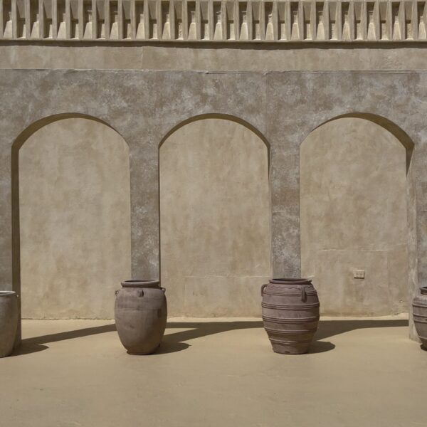 Andres Otalora luxury designer Skit with bold silhouette in linen