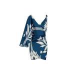 Andres Otalora luxury designer Dress with bold silhouette in linen