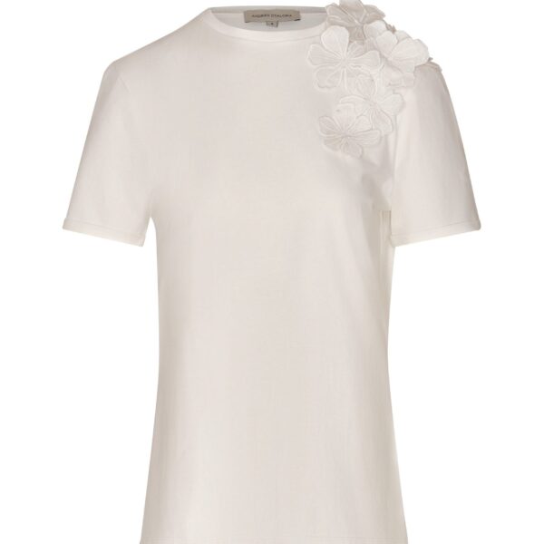 Andres Otalora luxury designer Top with bold silhouette in linen
