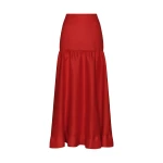 Andres Otalora luxury designer Skit with bold silhouette in linen