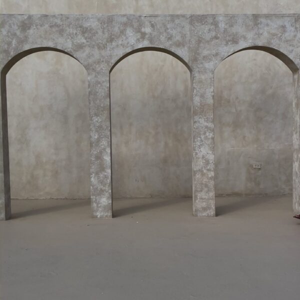 Andres Otalora luxury designer Skit with bold silhouette in linen