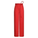Andres Otalora luxury designer Pant with bold silhouette in linen