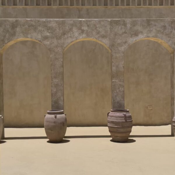 Andres Otalora luxury designer Skit with bold silhouette in linen
