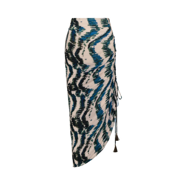 Andres Otalora luxury designer Skit with bold silhouette in linen
