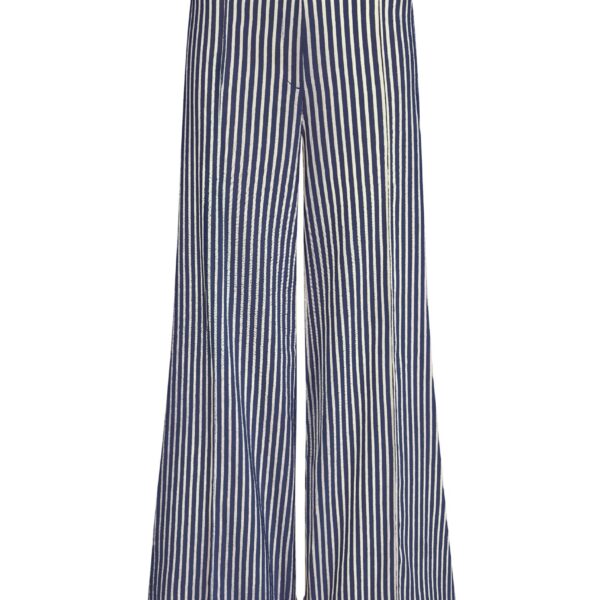 Andres Otalora luxury designer Pant with bold silhouette in linen