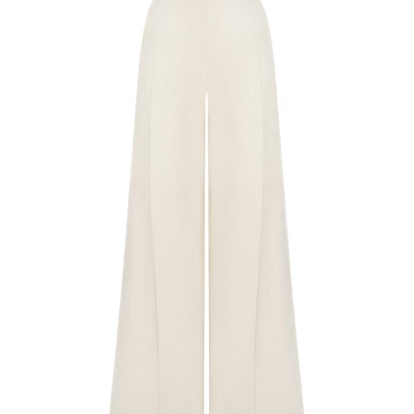 Andres Otalora luxury designer Pant with bold silhouette in linen