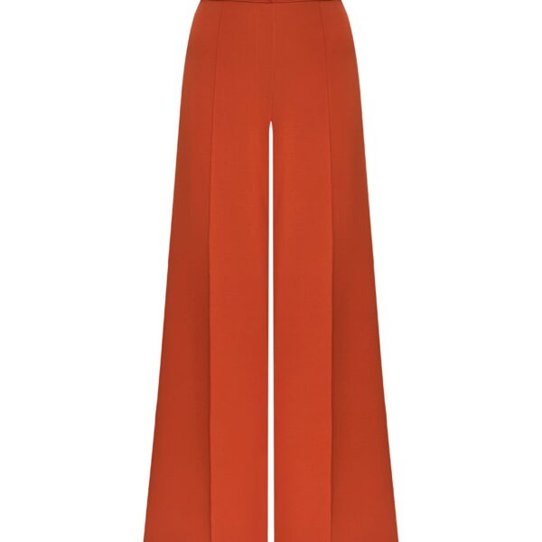 Andres Otalora luxury designer Pant with bold silhouette in linen