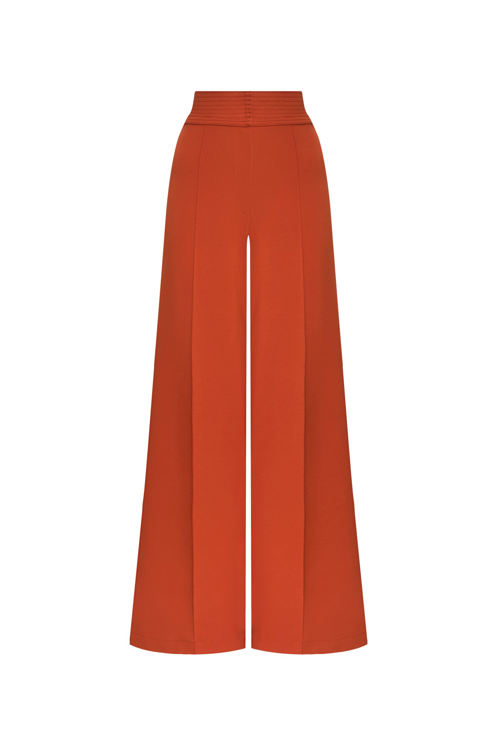 Andres Otalora Colombian Designer Pant - Luxury Womenswear Andres Otalora luxury designer Pant with bold silhouette in linen