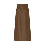 Andres Otalora luxury designer Skit with bold silhouette in linen