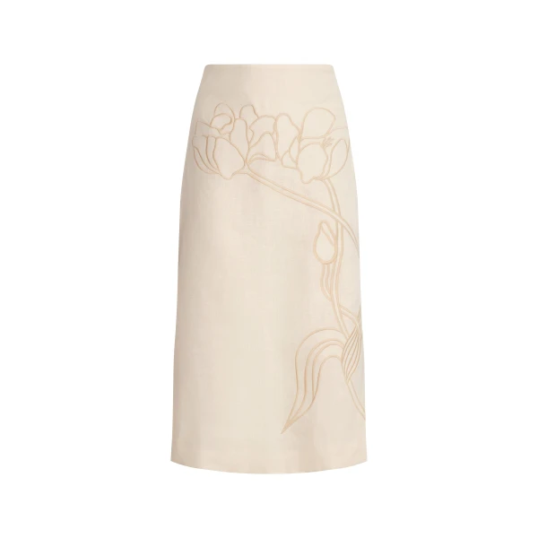 Andres Otalora Travesia Floral Skit Skirt