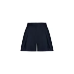 Andres Otalora luxury designer Short with bold silhouette in linen