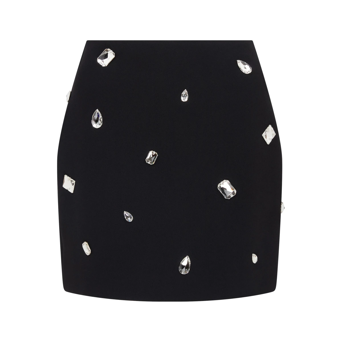 David Koma Crystal Embroidered Mini Skirt